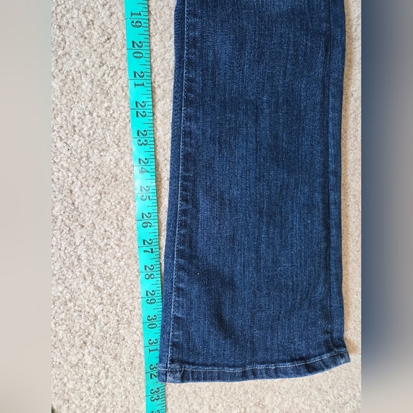 PILCRO ANTHROPOLOGIE Dark Wash Blue Bootcut Jeans. Size 26 - Picture 11 of 12